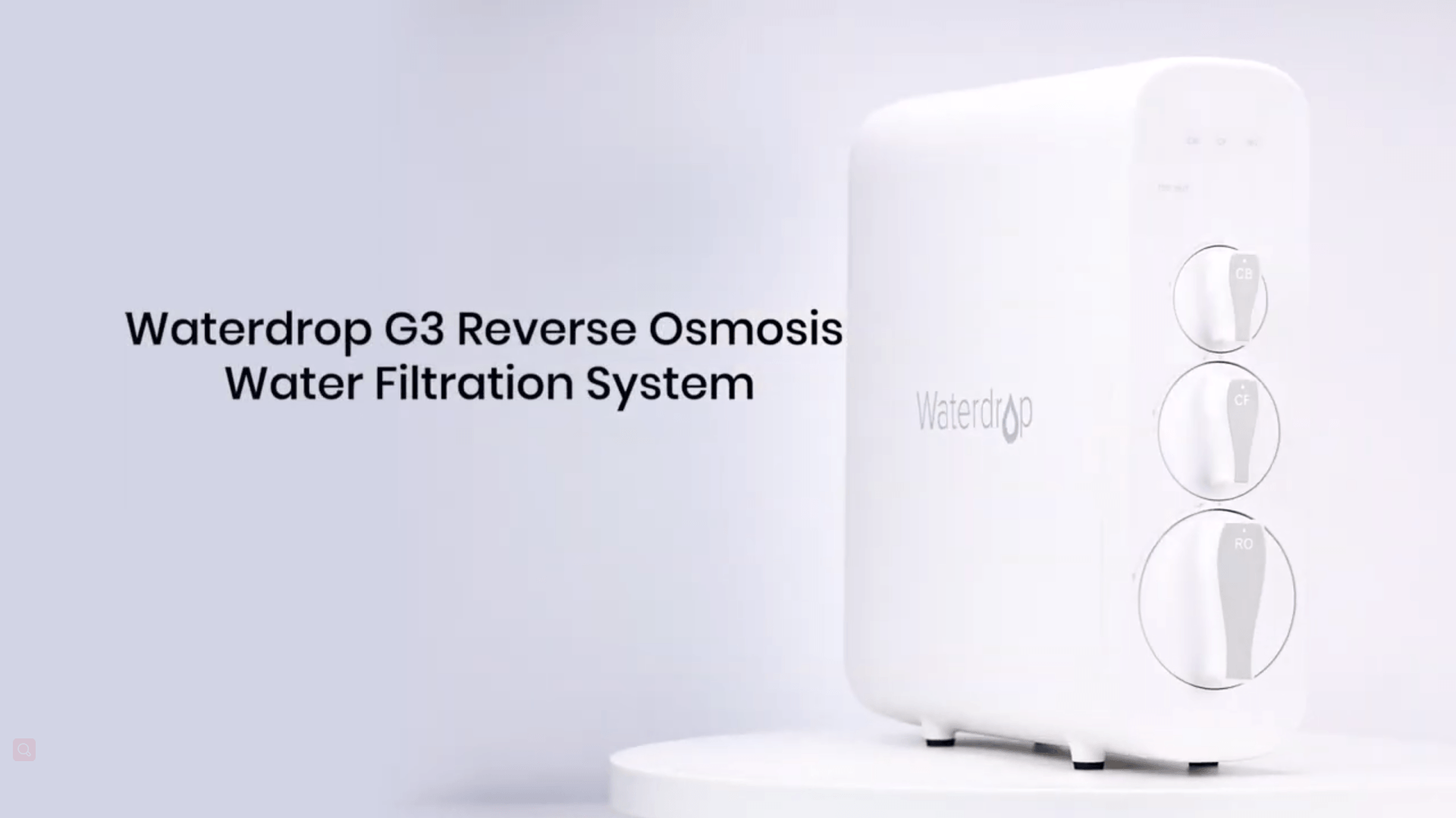 G3 Reverse Osmosis Water Filter System